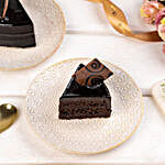Decorated Chocolate Truffle Cake 1 Kg Eggless