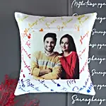 Personalised Love Language LED Cushion