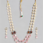Two-Toned Beaded Necklace Set