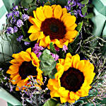 Bright Sunflowers Bouquet