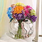 Colourful Shower Floral Bowl