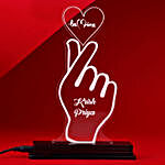 Personalised Engraved Love Lamp