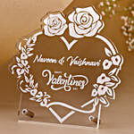Personalised Valentine's Day Wishes Table Top