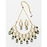 PANASH Kundan N Beads Jewellery Set
