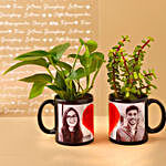 Personalised Plant Set for couples