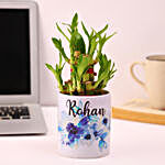 Two Layer Bamboo In Personalised Mug Hand Delivery
