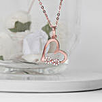 Giva 925 Silver Infinity Heart Love Necklace