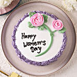 Women s Day Special Flowers Cake Eggless 1 Kg