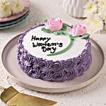 Women s Day Special Flowers Cake Eggless Half Kg