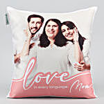 Language of Love Personalised Cushion
