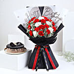 Carnations & Cake Birthday Bundle