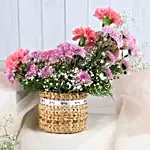 Floral Symphony Basket