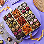 Laddoo & Roasted Dry Fruits Gift Pack with Marzipan Balls