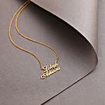 Personalised Couple Name Necklace