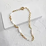 Zewar Chunky Baroque Link Necklace