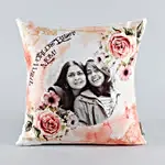 World s Best Mom Personalised Cushion