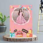 Personalised Happy Birthday Card for Girls