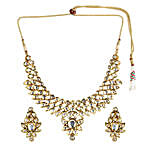 Royal Kundan Necklace and Earrings Set