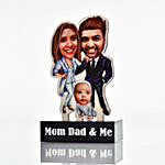 Personalised New Baby Wishes Caricature