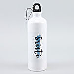 Personalised Name White Water Bottle- Hand Delivery