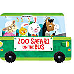 Zoo Safari Bus Shaped Book