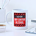 Alcohol Disclaimer Mug for Dad