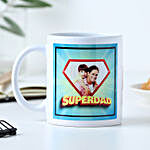 Super Dad Personalised Photo Mug