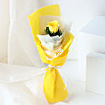 Joyful Single Yellow Rose