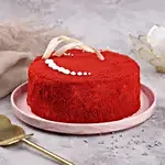 Red Velvet Symphony Eggless Cake