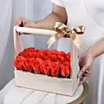 Premium Orange Roses Arrangement
