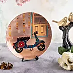 Kolorobia Scooter Ride Wall Plate