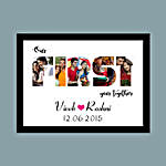 Personalised First Year Love Photo Frame