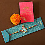 Sneh Devotional Bal Krishna Rakhi with Pista Pack