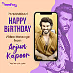 Birthday Surprise Personalised Message by Arjun Kapoor