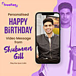 Birthday Surprise Personalised Message by Shubman Gill
