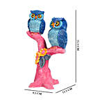 Owl Couple Showpiece