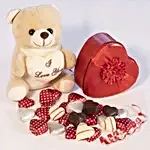 Teddy & Chocolates Love Hamper