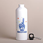 Sneh Ethnic Pearl Rakhi & Number 1 Brother Bottle