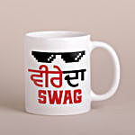 Sneh Rakhi And White Mug Gift Combo For Your Paaji