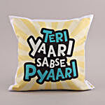Friendship Day Quote Cushion