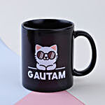 Personalised Cute Cat Mug