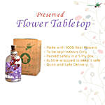 Flower Tabletop with Blushing Mauves