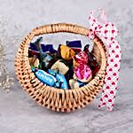 Assorted Miniature Chocolate Basket