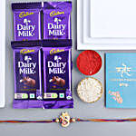 Sneh Lord Ganesha Rakhi & Cadbury Chocolates