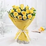 Sunshine Love Rose Standing Bouquet