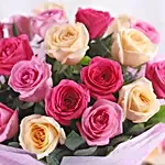 Blooming Joy Rose Standing Bouquet