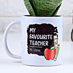 Favourite Teacher Snake Plant Mug