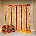 Holy Celebration Puja Setup