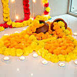 Holy Celebration Puja Setup
