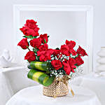Love For Roses Basket